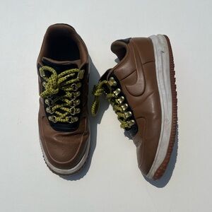 Men’s Nike Lunar Force Duckboot Low Size 8 Ale Brown Black